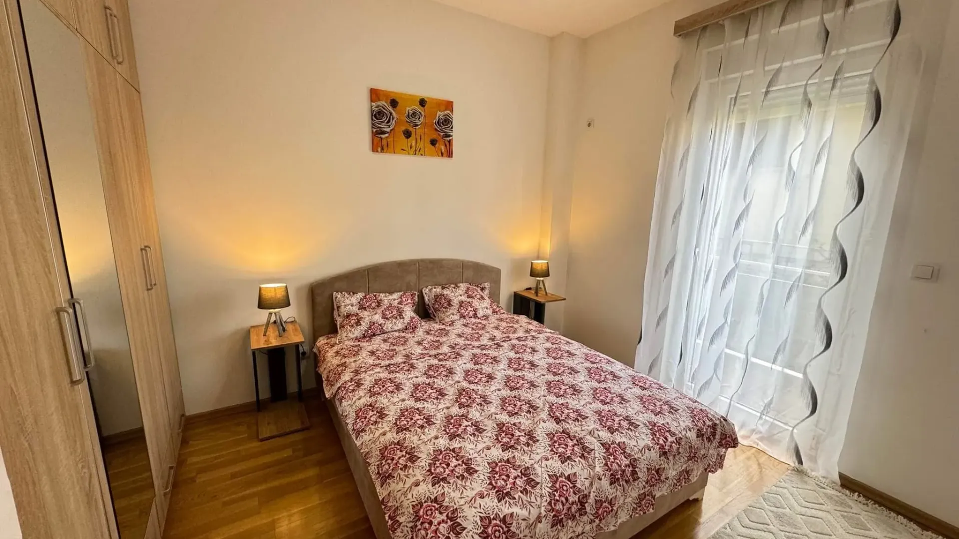 Rent, one bedroom apartment, 55m², Vezirov Most, Podgorica