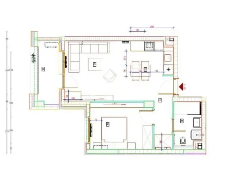 Prodaja, dvosoban stan, 50m², Novi Beograd Blok 65, Novi Beograd Sve Podlokacije - image 4