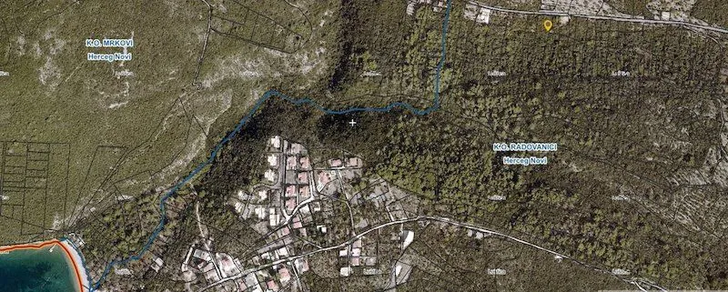 Prodaja, plac, 1200m², Herceg Novi, Crna Gora