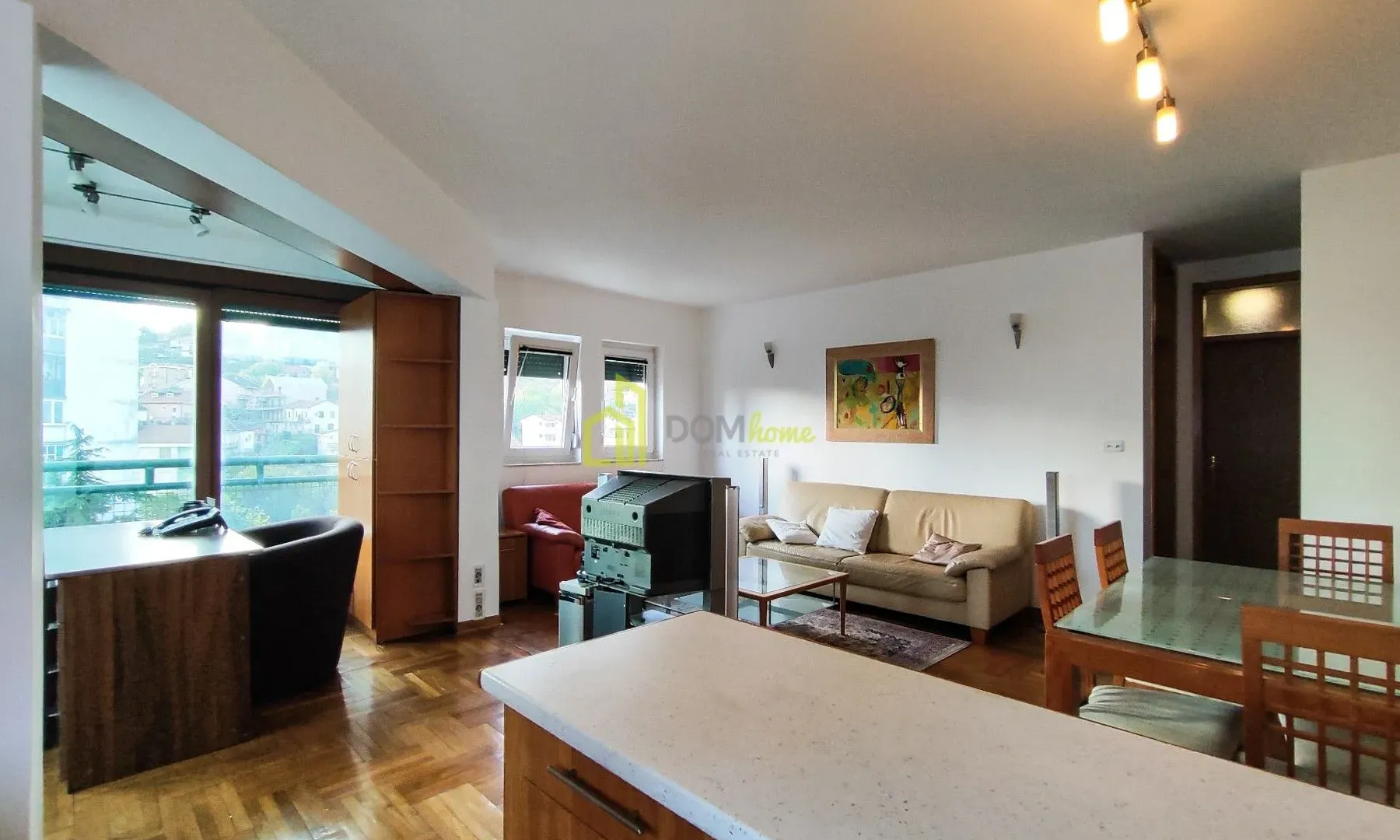 Rent, one bedroom apartment, 58m², Momišići, Podgorica