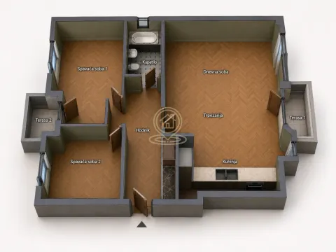 Prodaja, trosoban stan, 69m², Centar, Kragujevac - image 2