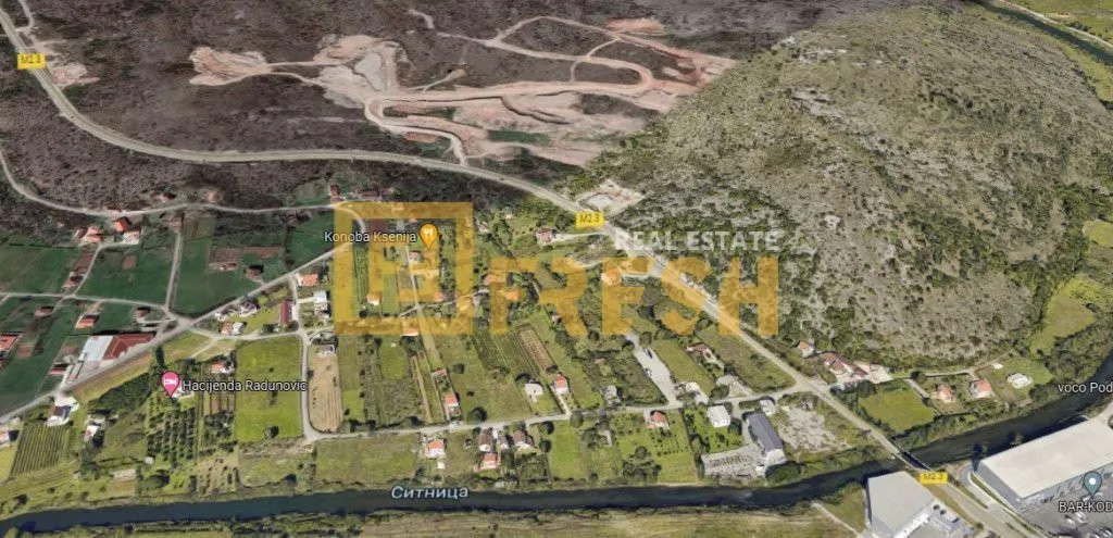 Prodaja, plac, 4000m², Farmaci, Podgorica