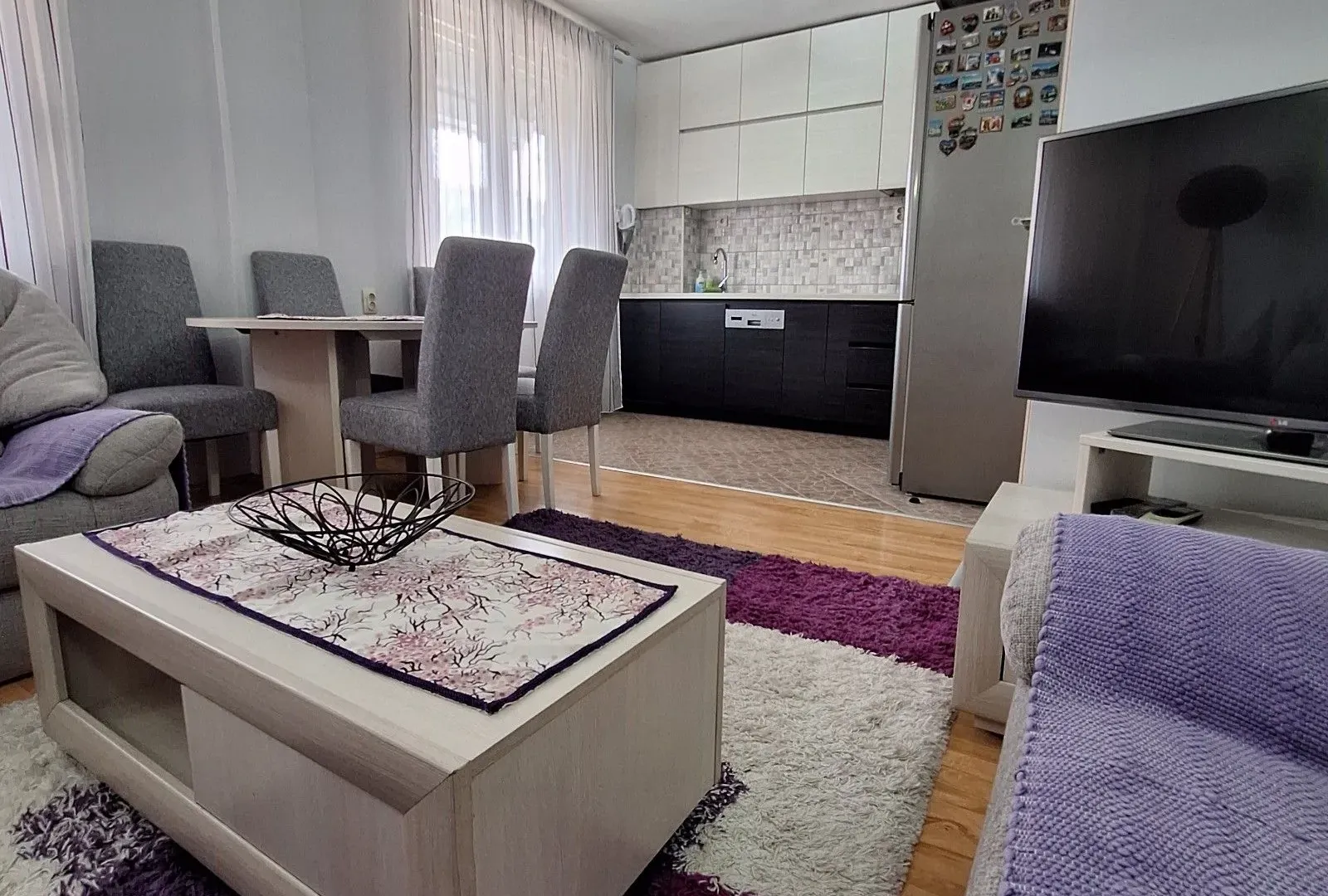 Rent, one bedroom apartment, 60m², Preko Morače, Podgorica