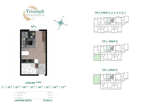 Prodaja, stan, 27m², Bar, Crna Gora - image 6