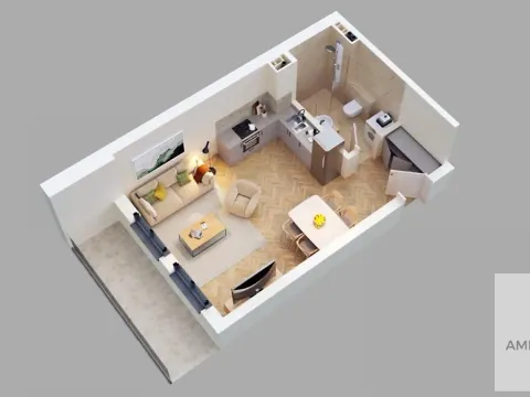 Prodaja, jednosoban stan, 32m², Novi Banovci, Stara Pazova - image 4