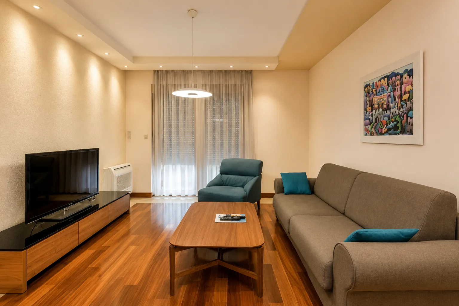 Rent, one bedroom apartment, 54m², Centar, Podgorica
