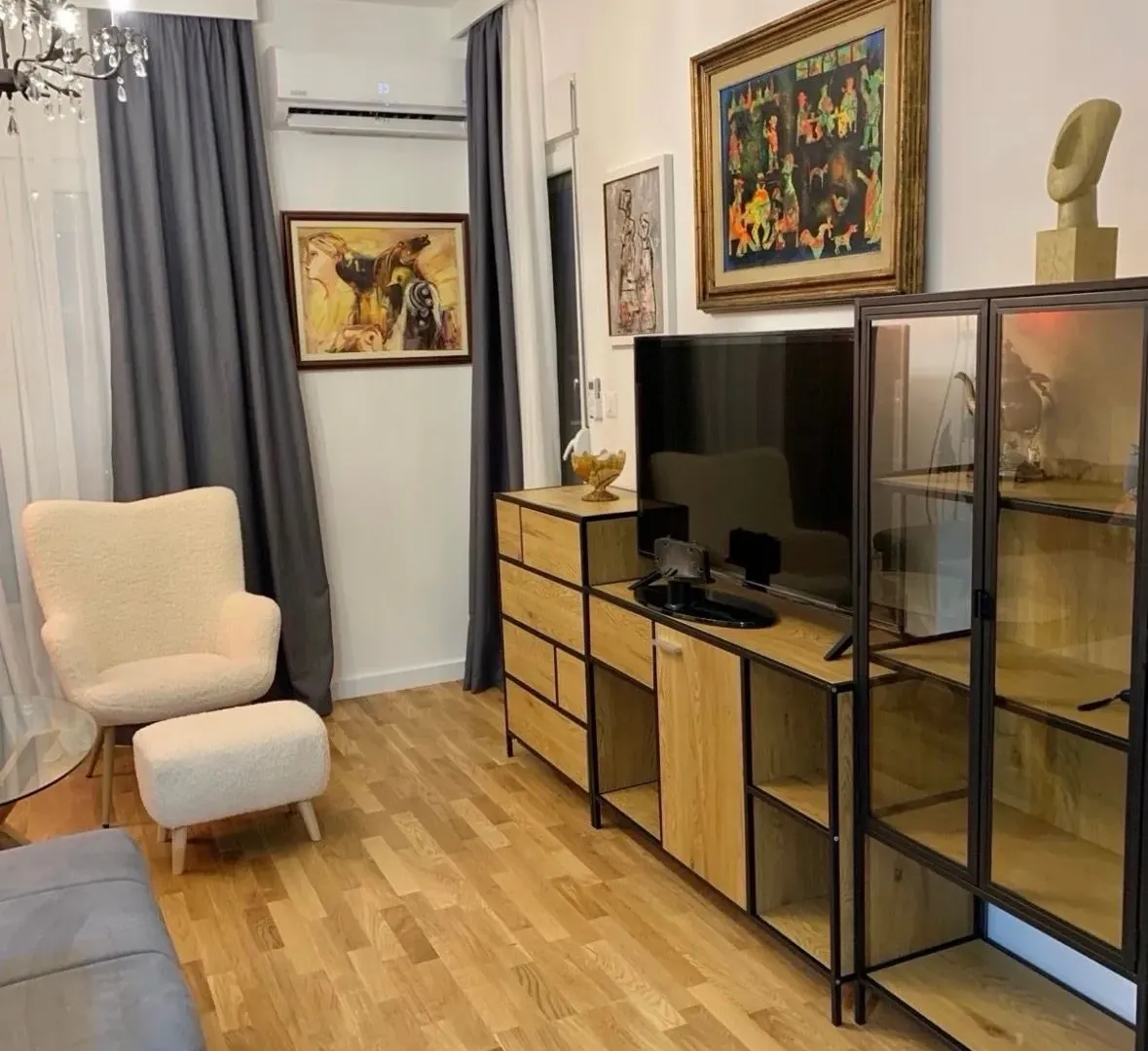 Rent, one bedroom apartment, 45m², Zabjelo, Podgorica