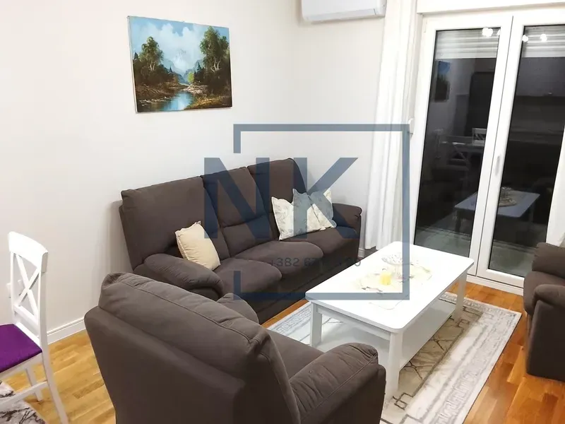 Rent, one bedroom apartment, 40m², Pobrežje, Podgorica