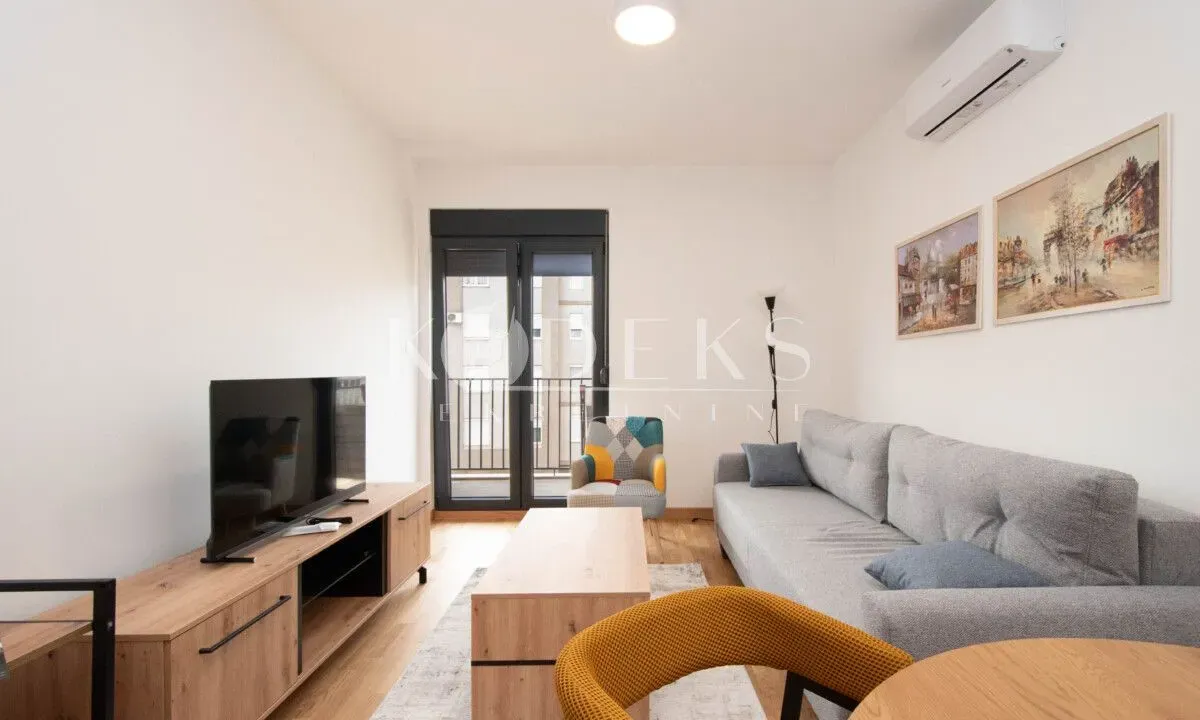 Rent, one bedroom apartment, 40m², Tološi, Podgorica