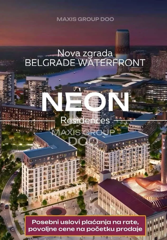 Prodaja, dvosoban stan, 41m², Savski Venac, Beograd