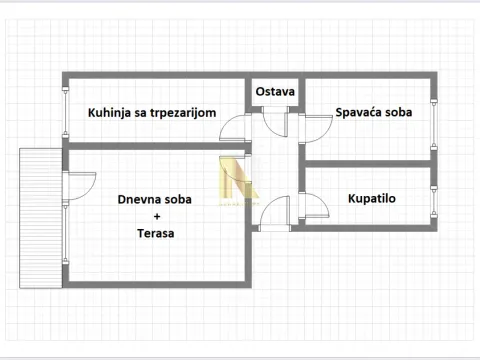 Prodaja, dvosoban stan, 48m², Podbara, Novi Sad Sve Podlokacije - image 15
