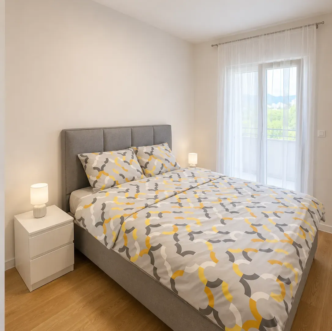 Rent, one bedroom apartment, 49m², Central Point, Podgorica
