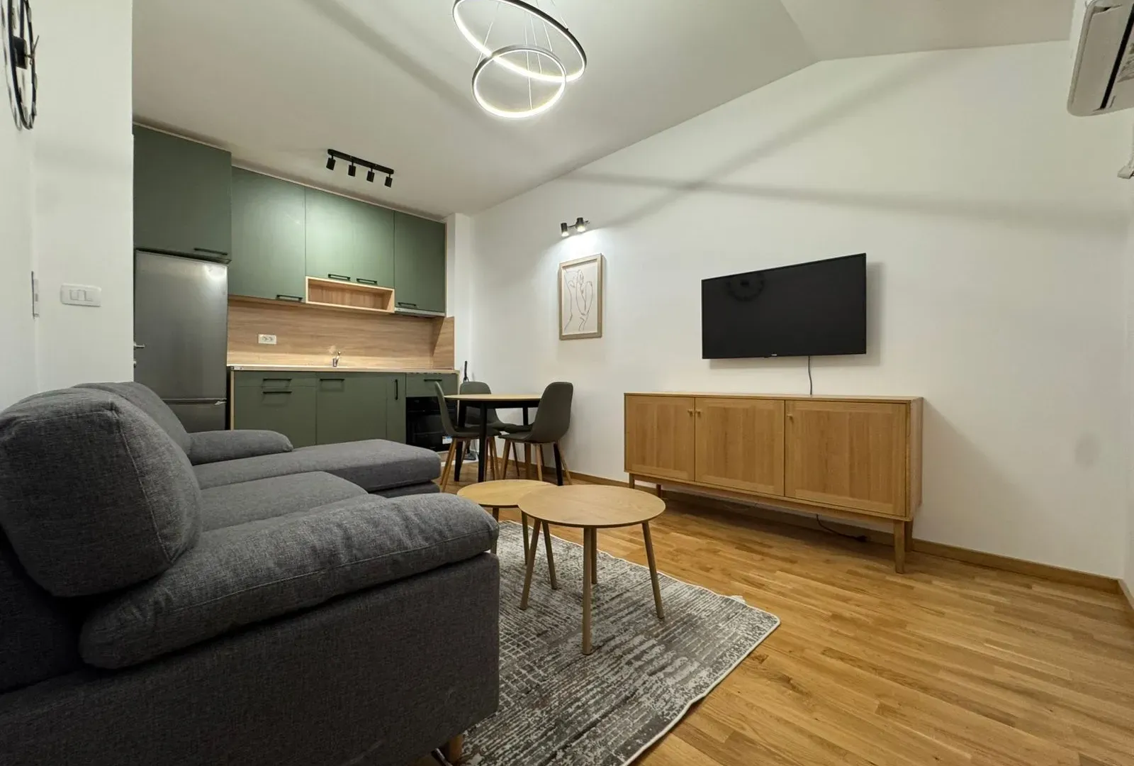 Rent, one bedroom apartment, 46m², Podgorica, Crna Gora
