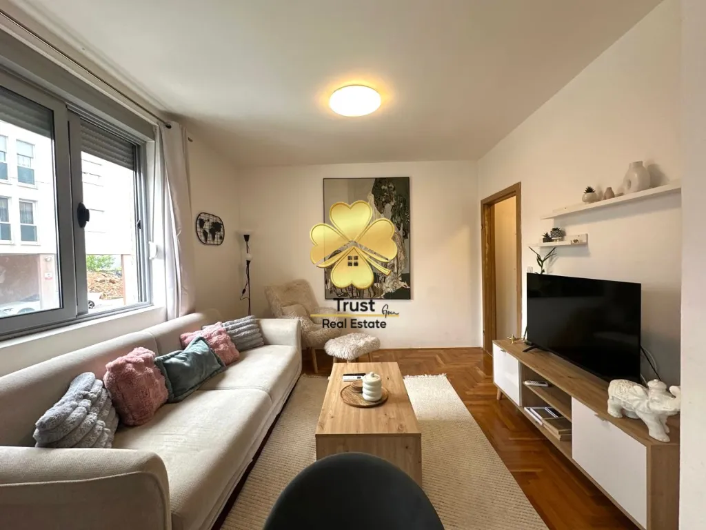 Rent, one bedroom apartment, 44m², Malo Brdo, Podgorica