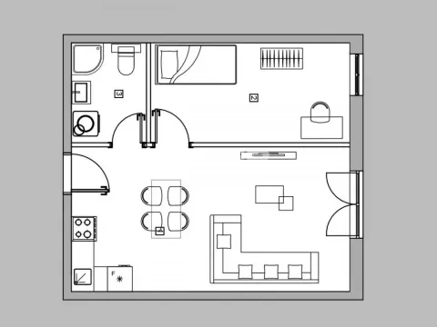 Sale, one bedroom apartment, 39m², Zvezdara Sve Podlokacije, Beograd