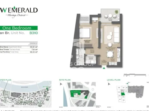 Prodaja, dvosoban stan, 60m², Savski Venac, Beograd - image 10