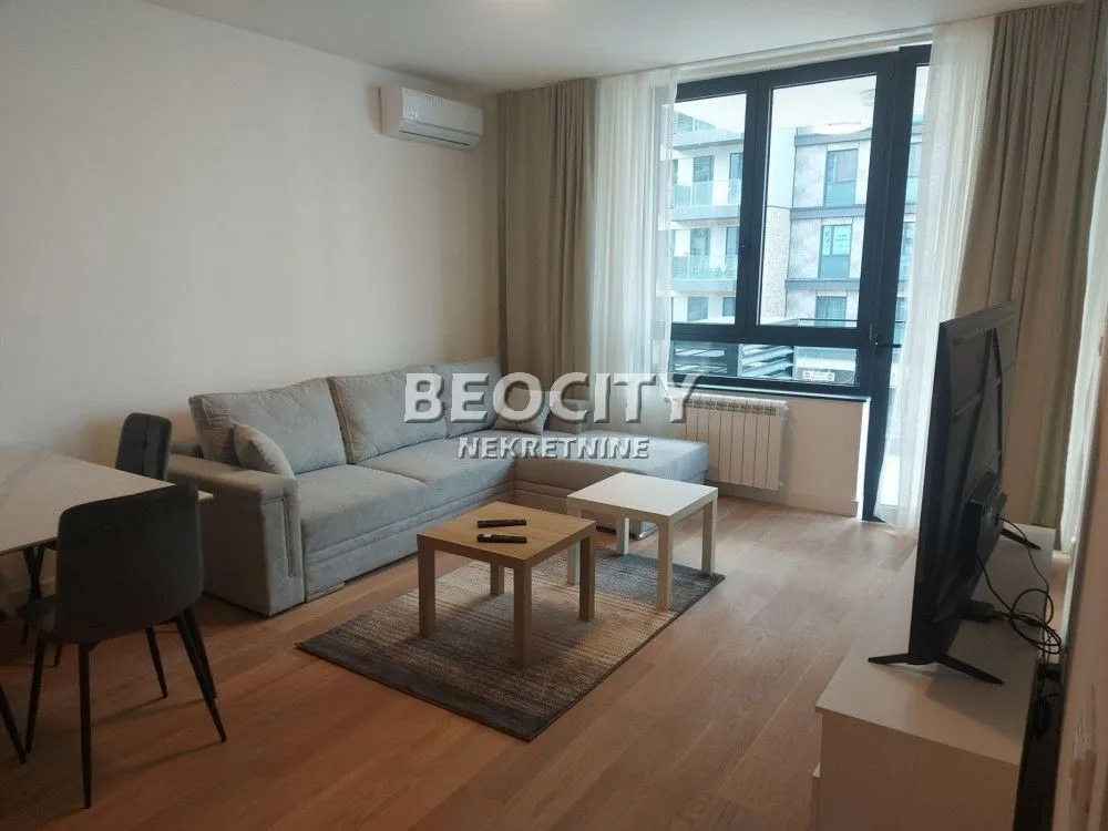 Rent, two bedroom apartment, 57m², Beograd Na Vodi, Beograd