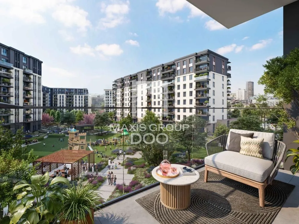 Sale, two bedroom apartment, 53m², Savski Venac, Beograd