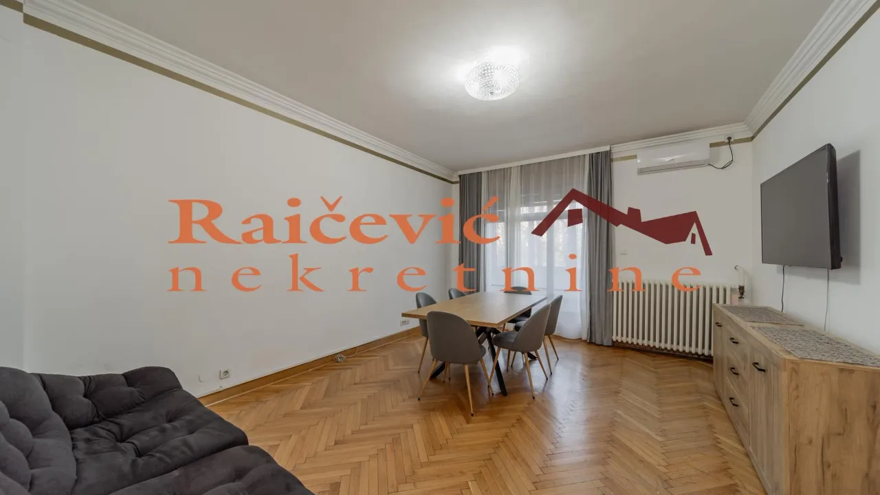 Rent, three bedroom apartment, 102m², Cvetni Trg, Vračar Sve Podlokacije