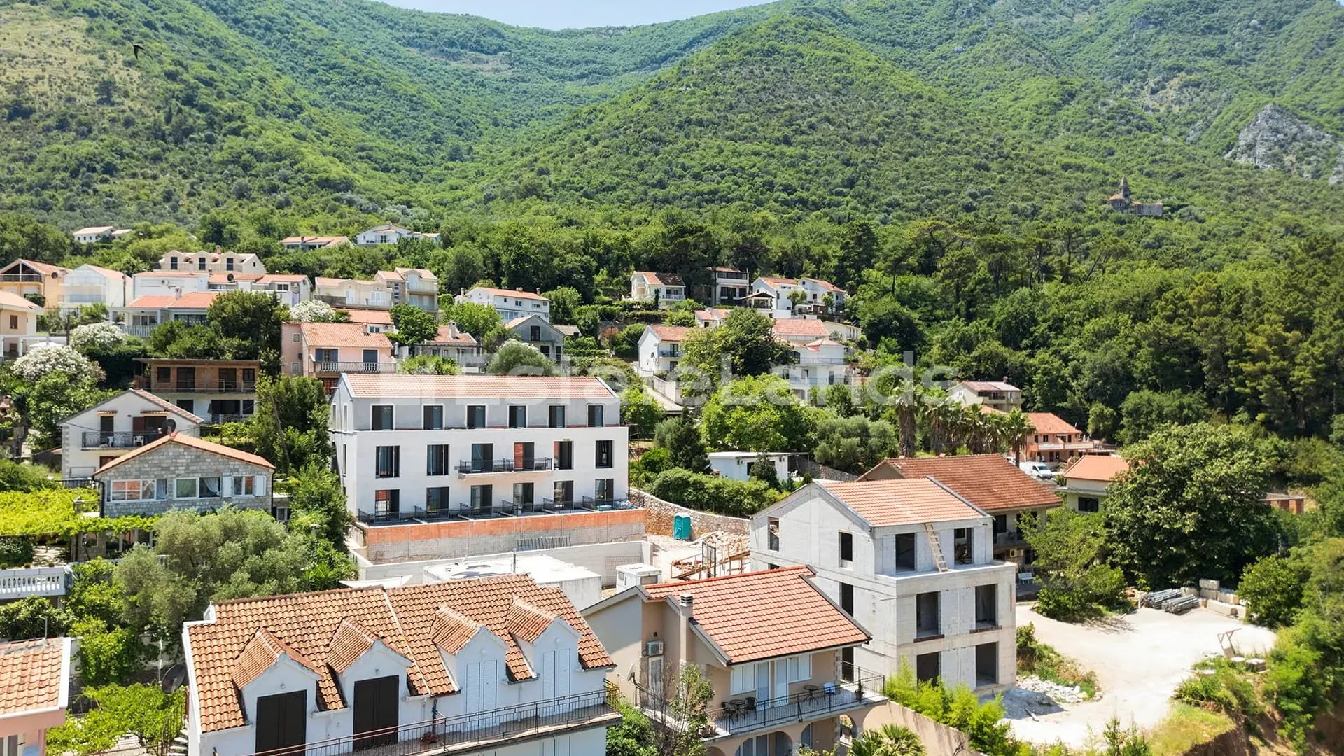 Prodaja, jednosoban stan, 55m², Prčanj, Kotor