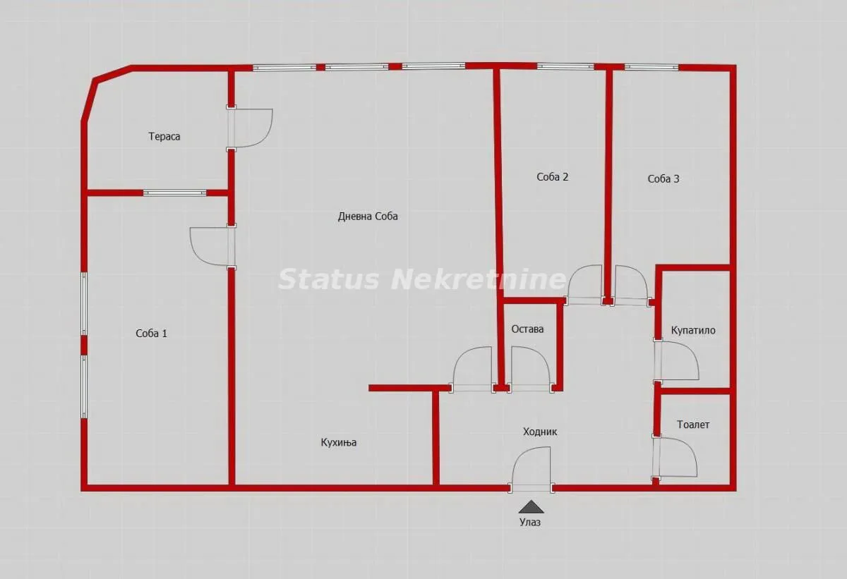 Prodaja, trosoban stan, 83m², Bulevar Oslobodjenja, Novi Sad Sve Podlokacije
