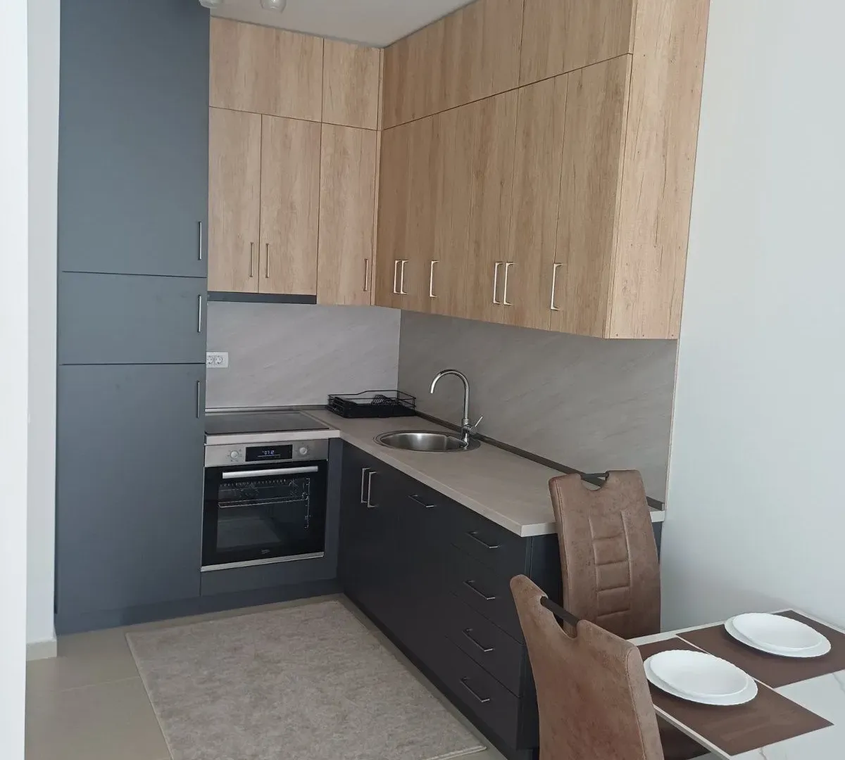 Rent, one bedroom apartment, 44m², Stari Aerodrom, Podgorica