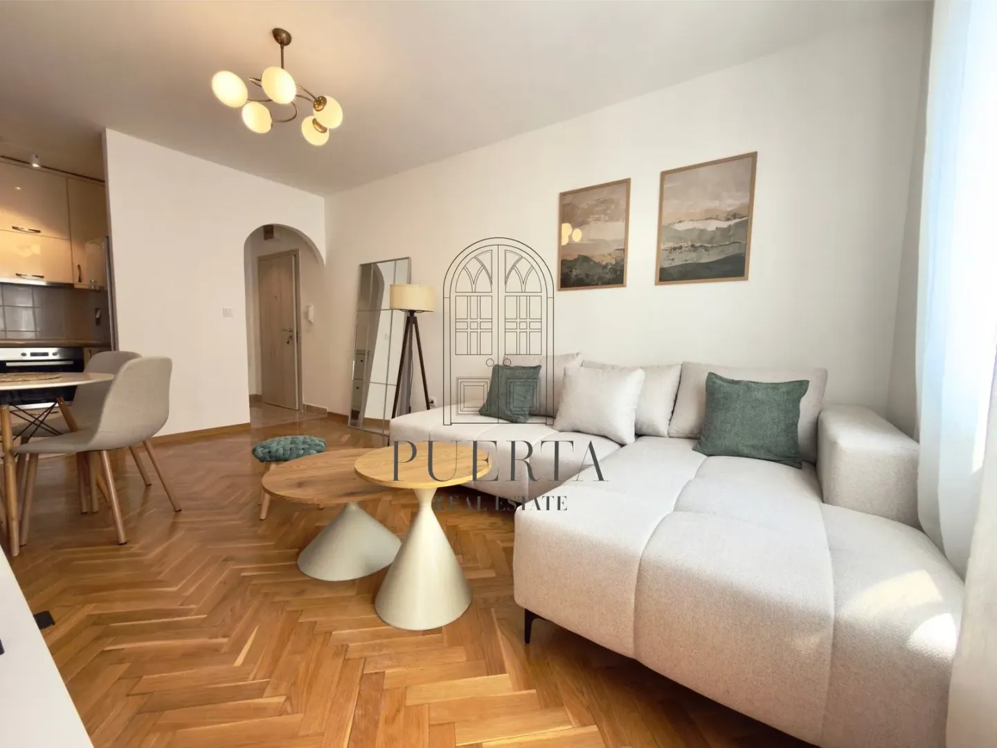 Rent, one bedroom apartment, 40m², Zagorič, Podgorica