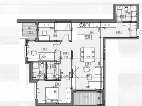 Prodaja, četvorosoban stan, 92m², Palilula, Niš - image 4