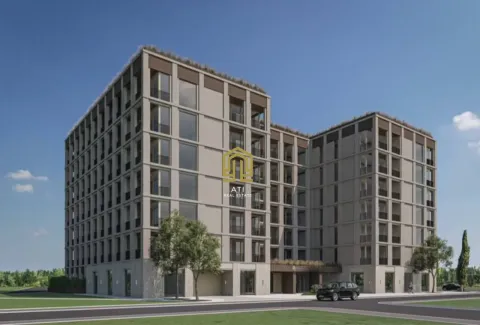 Spoljašnji izgled moderne stambene zgrade sa zelenilom u okruženju. - image 4