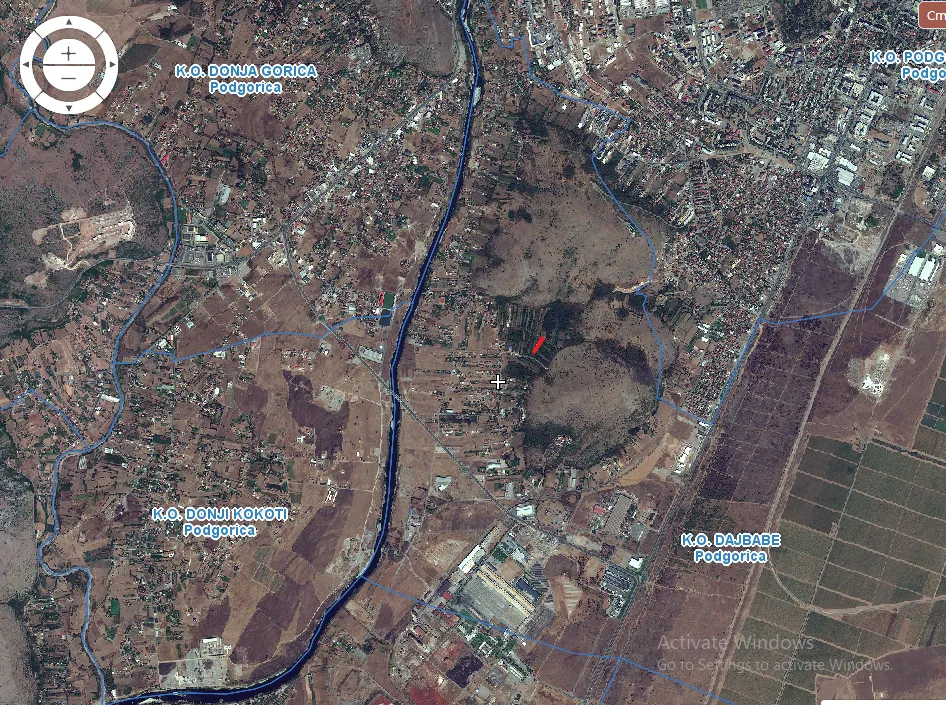 Sale, land lot, 2386m², Dajbabe, Podgorica