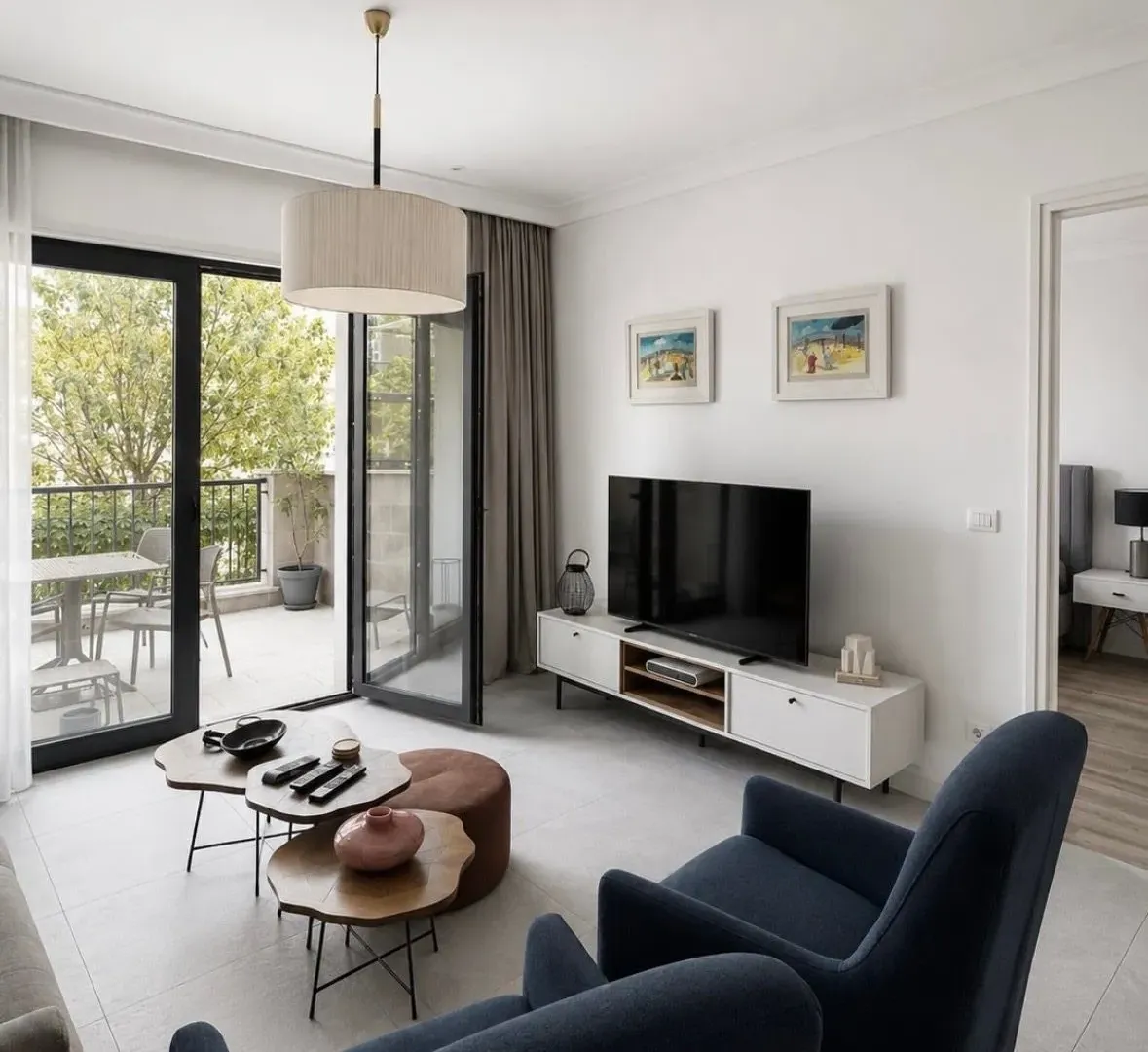 Rent, one bedroom apartment, 60m², Luštica Bay, Tivat