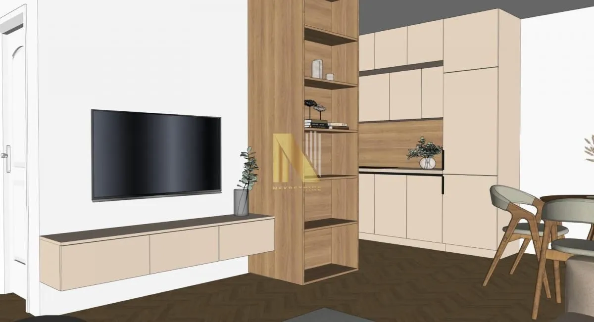 Rent, three bedroom apartment, 63m², Stari grad, Novi Sad