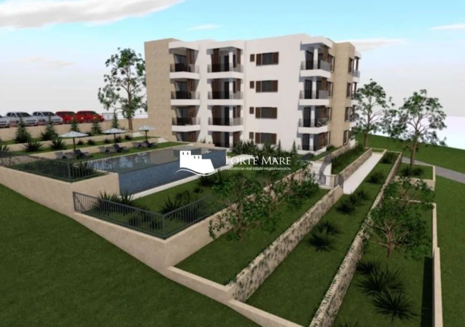 Prodaja, jednosoban stan, 46m², Đenovići, Herceg Novi