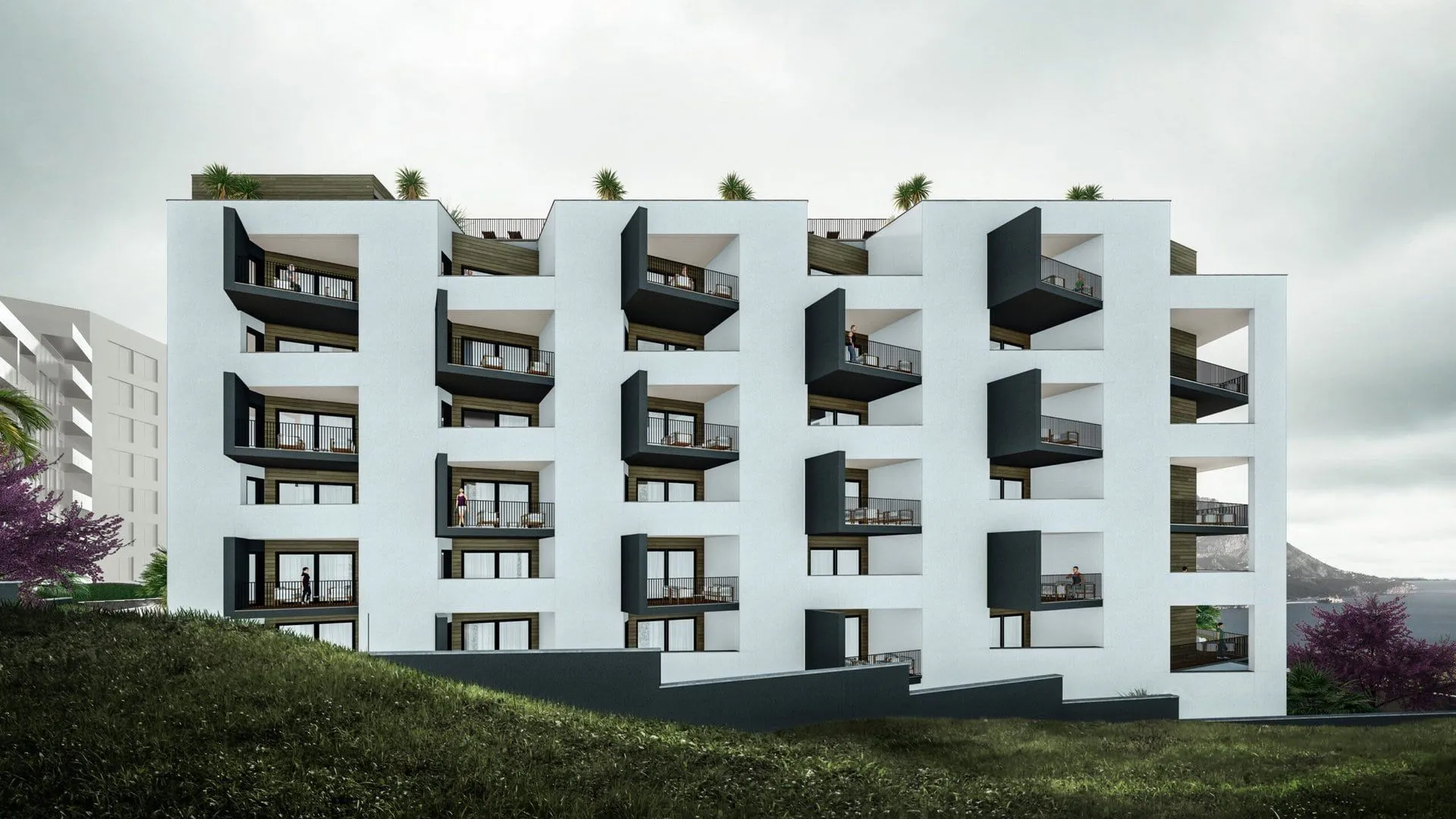 Prodaja, dvosoban stan, 44m², Bečići, Budva