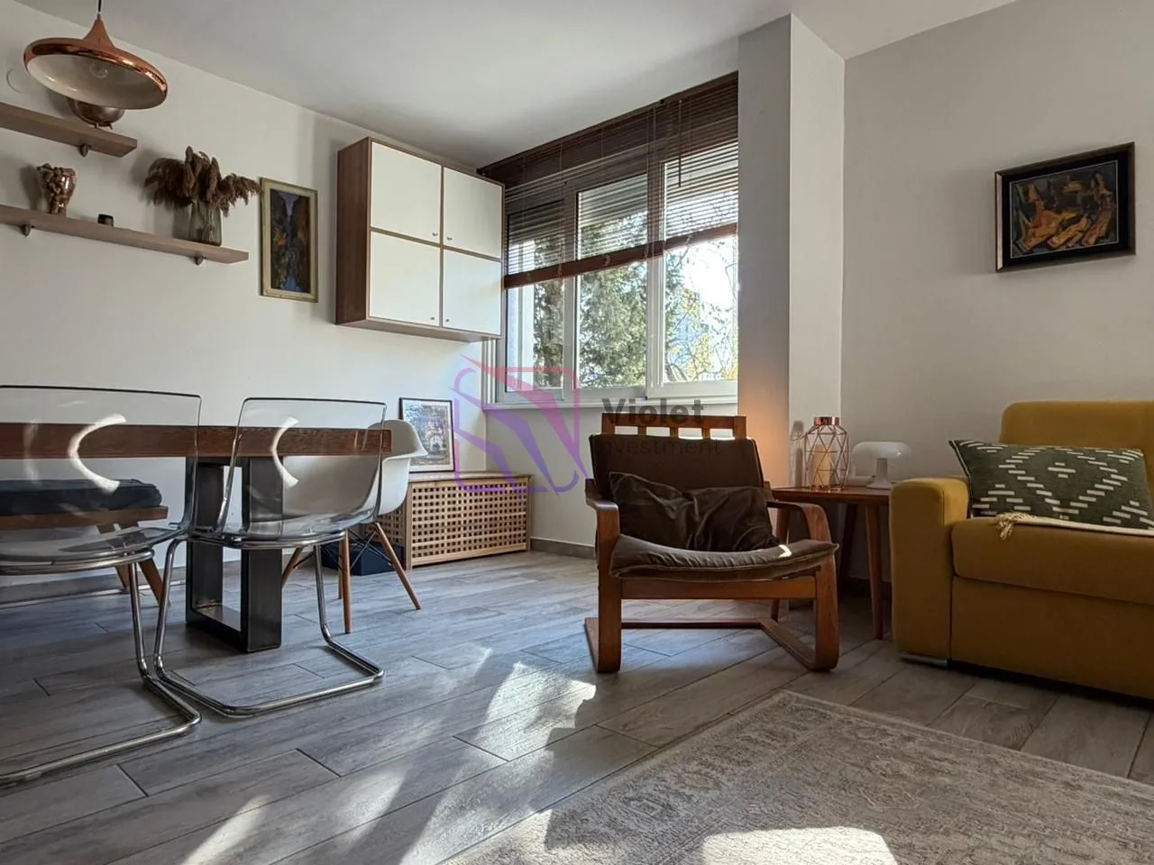 Rent, one bedroom apartment, 60m², Blok 5, Podgorica