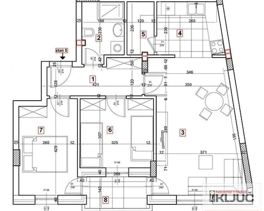 Prodaja, trosoban stan, 65m², Podbara, Novi Sad Sve Podlokacije