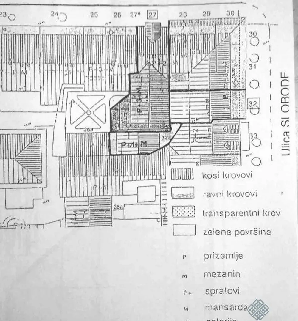 Rent, office space, 1000m², Centar, Podgorica