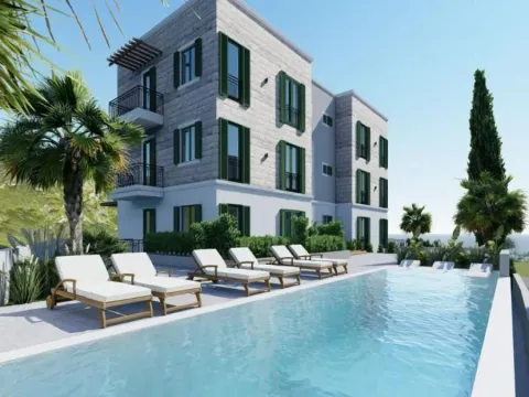 Sale, two bedroom apartment, 58m², Tivat, Crna Gora