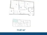 Prodaja, dvosoban stan, 72m², Ilino, Bar - image 4