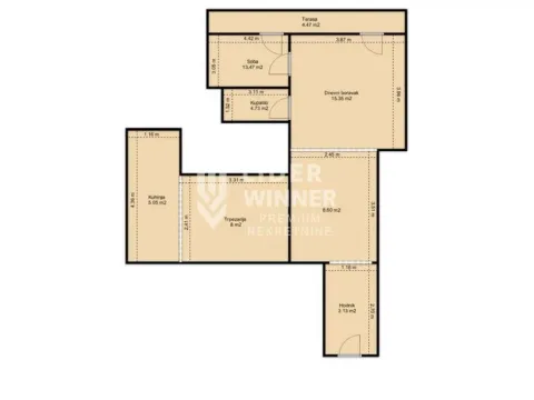 Izdavanje, dvosoban stan, 55m², Stari Grad, Beograd - image 10