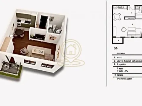 Prodaja, jednosoban stan, 36m², Pantelej, Niš - image 4