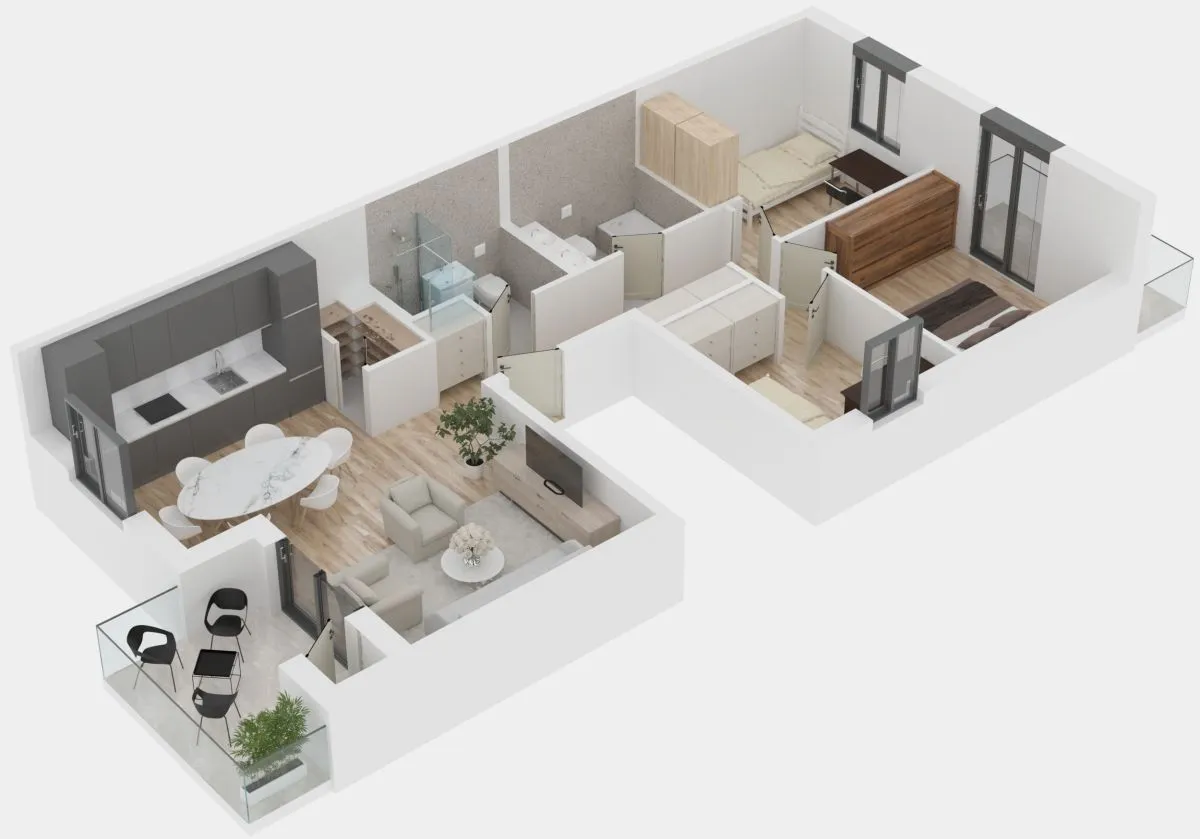 Prodaja, četvorosoban stan, 83m², Adice, Novi Sad Sve Podlokacije