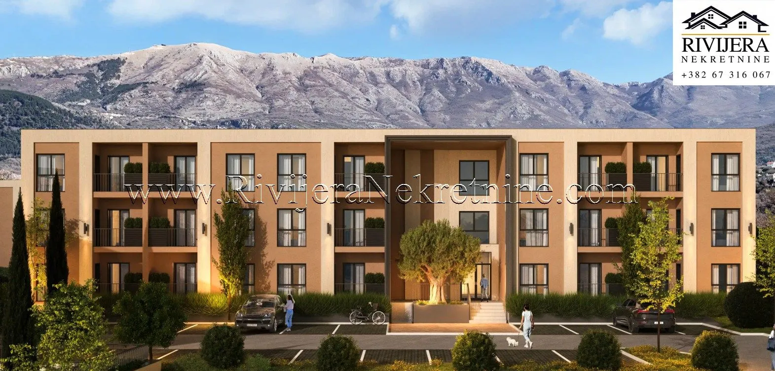 Prodaja, jednosoban stan, 49m², Radanovići, Kotor