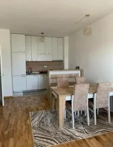 Izdavanje, jednosoban stan, 47m², Stari Aerodrom, Podgorica