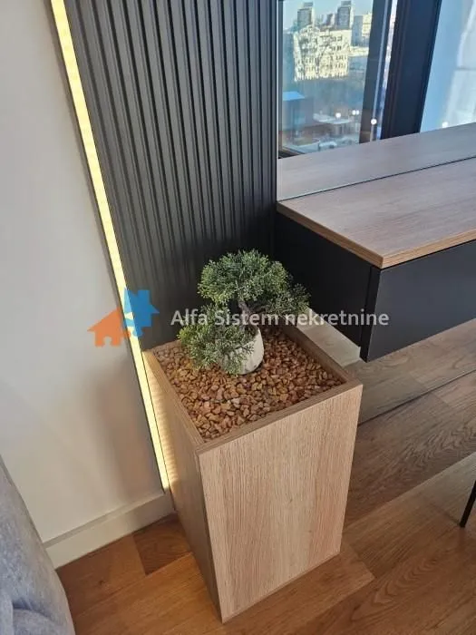 Rent, one bedroom apartment, 40m², Novi Beograd Blok 65, Novi Beograd Sve Podlokacije