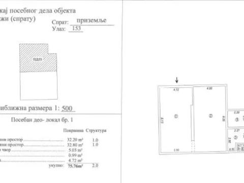 Sale, office space, 76m², Ledena Stena, Niš - image 2