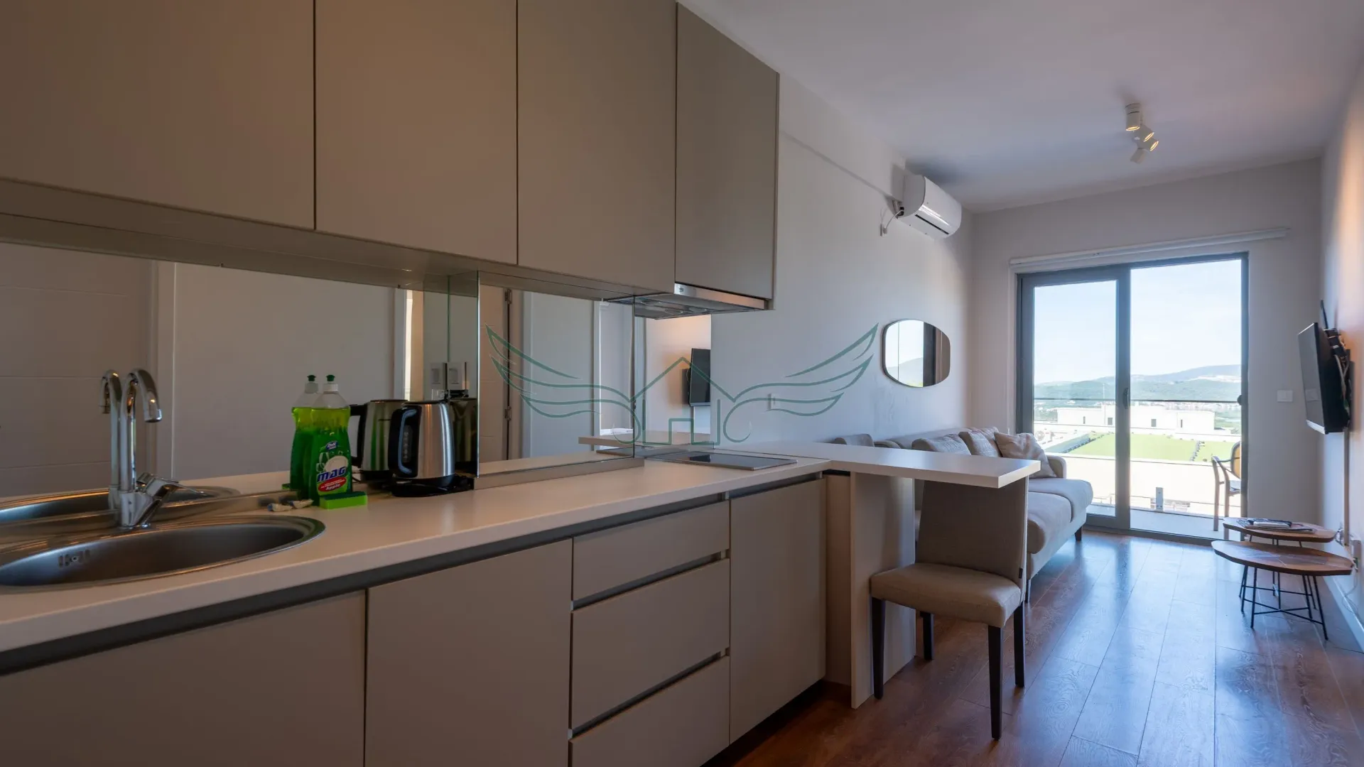 Prodaja, dvosoban stan, 42m², Kavač, Kotor