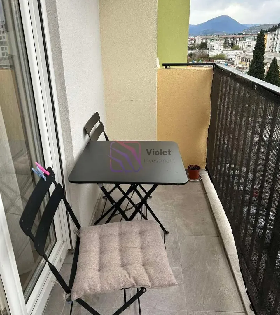 Rent, one bedroom apartment, 42m², Zabjelo, Podgorica