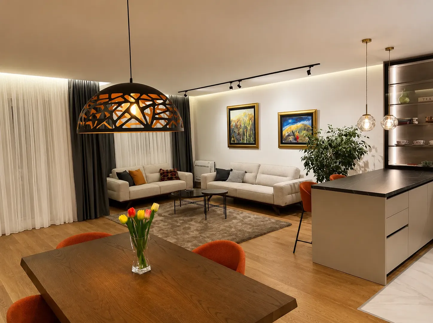 Rent, two bedroom apartment, 108m², Central Point, Podgorica