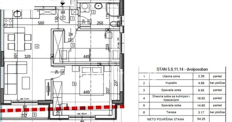 Prodaja, dvosoban stan, 54m², Uciteljsko Naselje, Zvezdara Sve Podlokacije